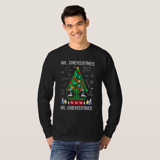 Oh Chemist Tree Chemistree Science Chris Tシャツ (正面フル)