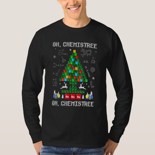 Oh Chemist Tree Chemistree Science Chris Tシャツ (正面)