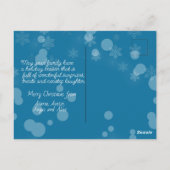 "Oh, Christmas BEE, Oh, Christmas BEE" ポストカード (裏面)