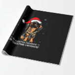 oh christmas dachshand oh christmas wrapping紙 ラッピングペーパー<br><div class="desc">ああクリスマスダッシュントohクリスマスダッシュント</div>