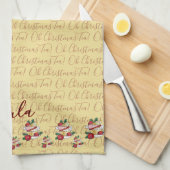 Oh Christmas Tea! キッチンタオル (四つ折り)