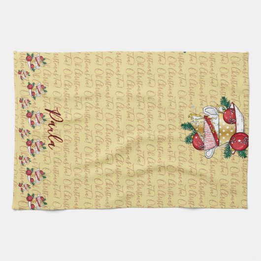 Oh Christmas Tea! キッチンタオル (横)