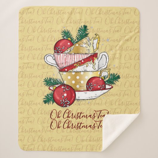 Oh Christmas Tea! シェルパブランケット (正面)