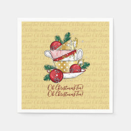 Oh Christmas Tea! スタンダードカクテルナプキン