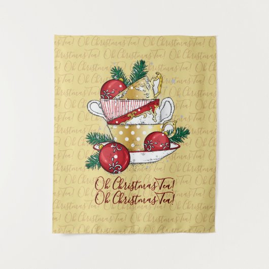 Oh Christmas Tea! タペストリー (正面)