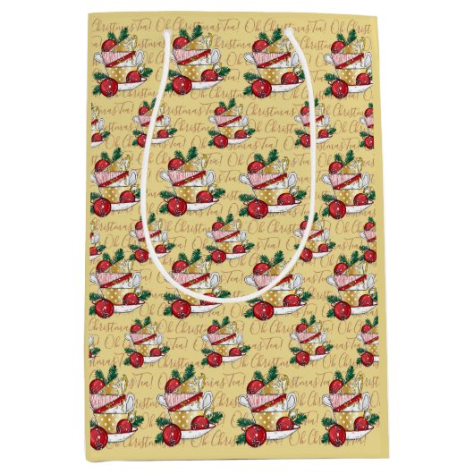 Oh Christmas Tea! ミディアムペーパーバッグ (正面)