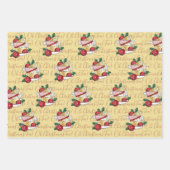 Oh Christmas Tea! ラッピングペーパーシート (正面)