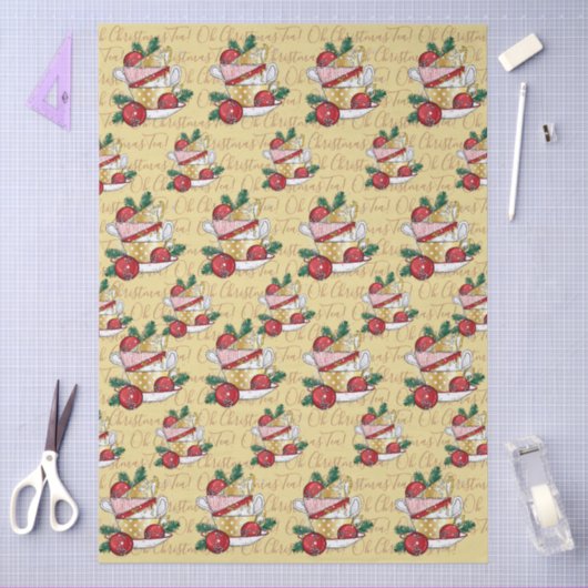 Oh Christmas Tea! 薄葉紙 (クラフト)