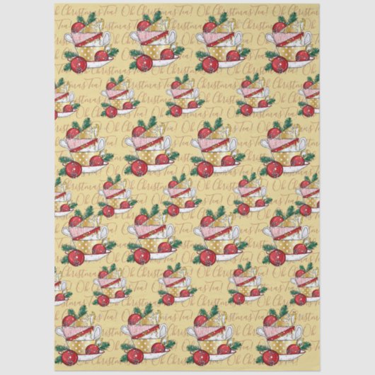 Oh Christmas Tea! 薄葉紙 (正面)