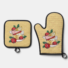 Oh Christmas Tea! 鍋つかみ&鍋敷きセット