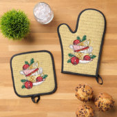 Oh Christmas Tea! 鍋つかみ&鍋敷きセット (トップダウン)