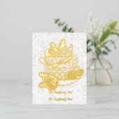 Oh Christmas Tea!  Oh Christmas Tea! 箔シーズンポストカード (立ち正面)