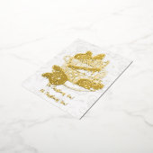 Oh Christmas Tea! Oh Christmas Tea! 箔シーズンポストカード (回転した状態)