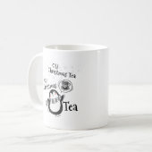 Oh Christmas Tea Penguin Lover - Tea Drinker コーヒーマグカップ (正面左)