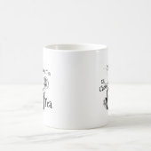 Oh Christmas Tea Penguin Lover - Tea Drinker コーヒーマグカップ (中央)