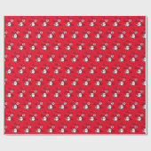 Oh Christmas Tea Penguin Lover - Tea Drinker ラッピングペーパー (フラット)