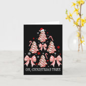 Oh Christmas Tree Cakes Debbie Becky Jen Cake Love カード (黄色い花)