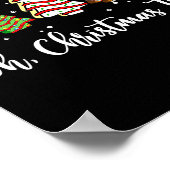 Oh Christmas Tree Cakes Debbie Becky Jen Cake Love ポスター (角)