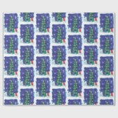 Oh Christmas Tree - Kids Art for CHOC ラッピングペーパー (フラット)