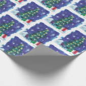 Oh Christmas Tree - Kids Art for CHOC ラッピングペーパー (角)