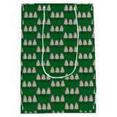 Oh Christmas Tree Little Debbie Cakes Gift Bag ミディアムペーパーバッグ (裏面)