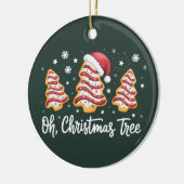Oh, Christmas Tree Merry Christmas Debbie Cookie セラミックオーナメント (左)