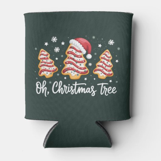 Oh, Christmas Tree Merry Christmas Debbie Cookie 缶クーラー (正面)