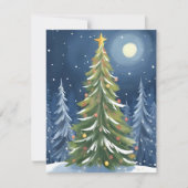 Oh Christmas Tree | Snowy Winter Wonderland シーズンカード (正面)