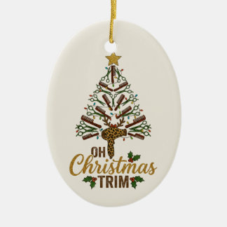 Oh Christmas Trim ヘアスタイリスト サロン クリスマスツリー セラミックオーナメント