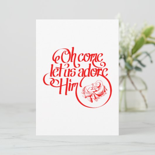 Oh come let us adore Him シーズンカード (スタンド正面)