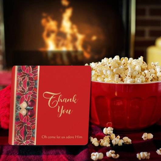 Oh Come Let Us Adore Him Thank You シーズンカード