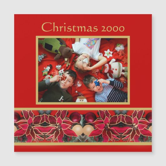 Oh Come Let Us Christmas Magnet (正面)