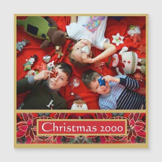 Oh Come Let Us Christmas Magnet (正面)