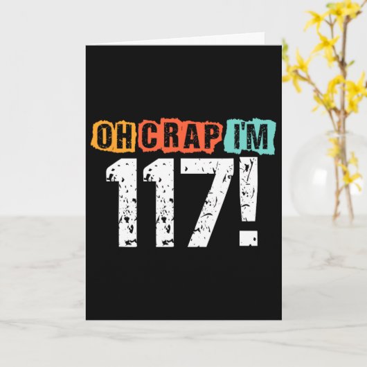Oh Crap  カード (黄色い花)