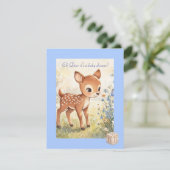 Oh Dear Baby Shower Digital Download Invitation 招待状 (スタンド正面)