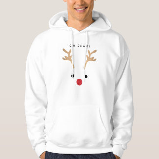 Oh dear! Simple holiday hoodie~ パーカ