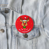 Oh Deer クリスマスボタン 缶バッジ (インサイチュ)