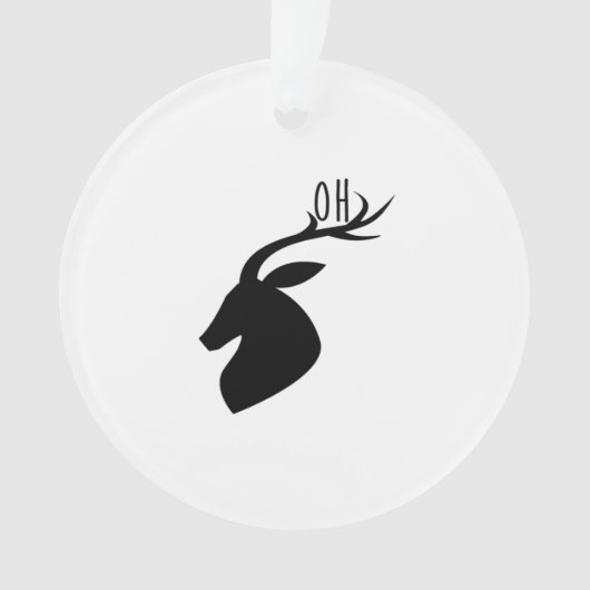 Oh Deer パンクリエイティブスタイル オーナメント (正面)