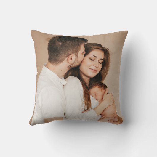 Oh Deer 生まれたばかりのベビー写真枕 – Woodland Flora クッション (裏面)