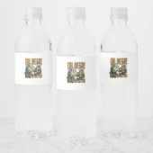 Oh Deer 100 Days Of School Deer Hunting Celebratio ペットボトルラベル (ボトル)