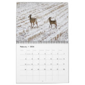Oh, Deer! 12-month 2026 Calendar カレンダー (2月 2026)