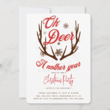 Oh Deer a Nother Yearクリスマス