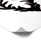 Oh Deer Artistic Clean Style  ポスター (角)