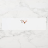 Oh Deer Artistic Style ペットボトルラベル (シングルラベル)