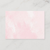 Oh Deer Baby Shower Girl Books forベビー エンクロージャーカード (裏面)