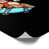 Oh Deer Christmas Celebration Holiday Design  ポスター (角)