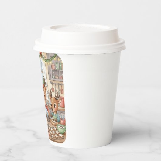 Oh Deer, Christmas Is Here! Paper Cups 紙コップ (左)