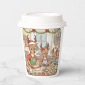 Oh Deer, Christmas Is Here! Paper Cups 紙コップ (正面)