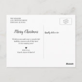 Oh Deer Christmas Is Here Red Buffalo Photo ポストカード (裏面)