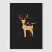 Oh Deer Christmas Light Pajama Cute Reindeer Holid (正面)